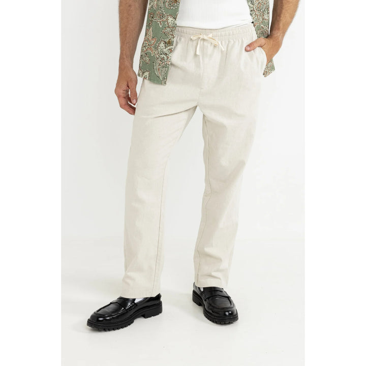 RHYTHM LINEN JAM PANT BONE