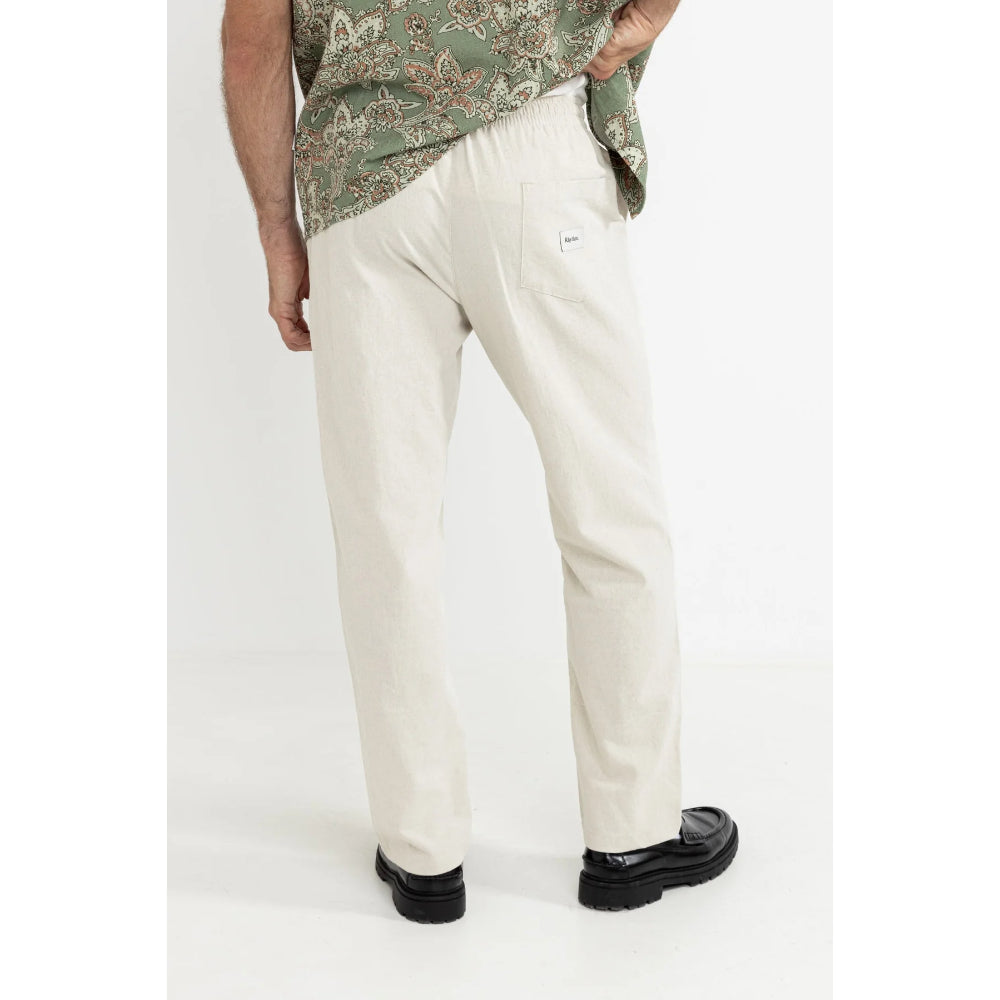RHYTHM LINEN JAM PANT BONE