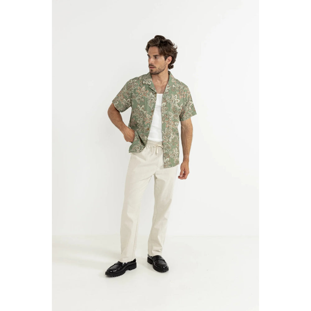 RHYTHM LINEN JAM PANT BONE