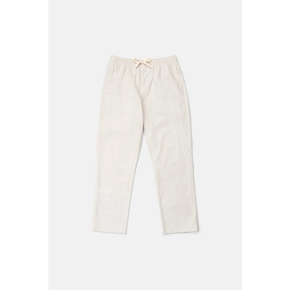RHYTHM LINEN JAM PANT BONE