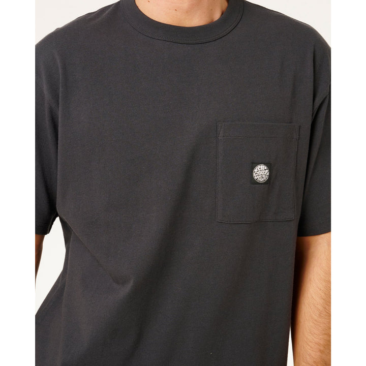 RIP CURL PREMIUM SURF WETTIE LOOSE TEE WASHED BLACK
