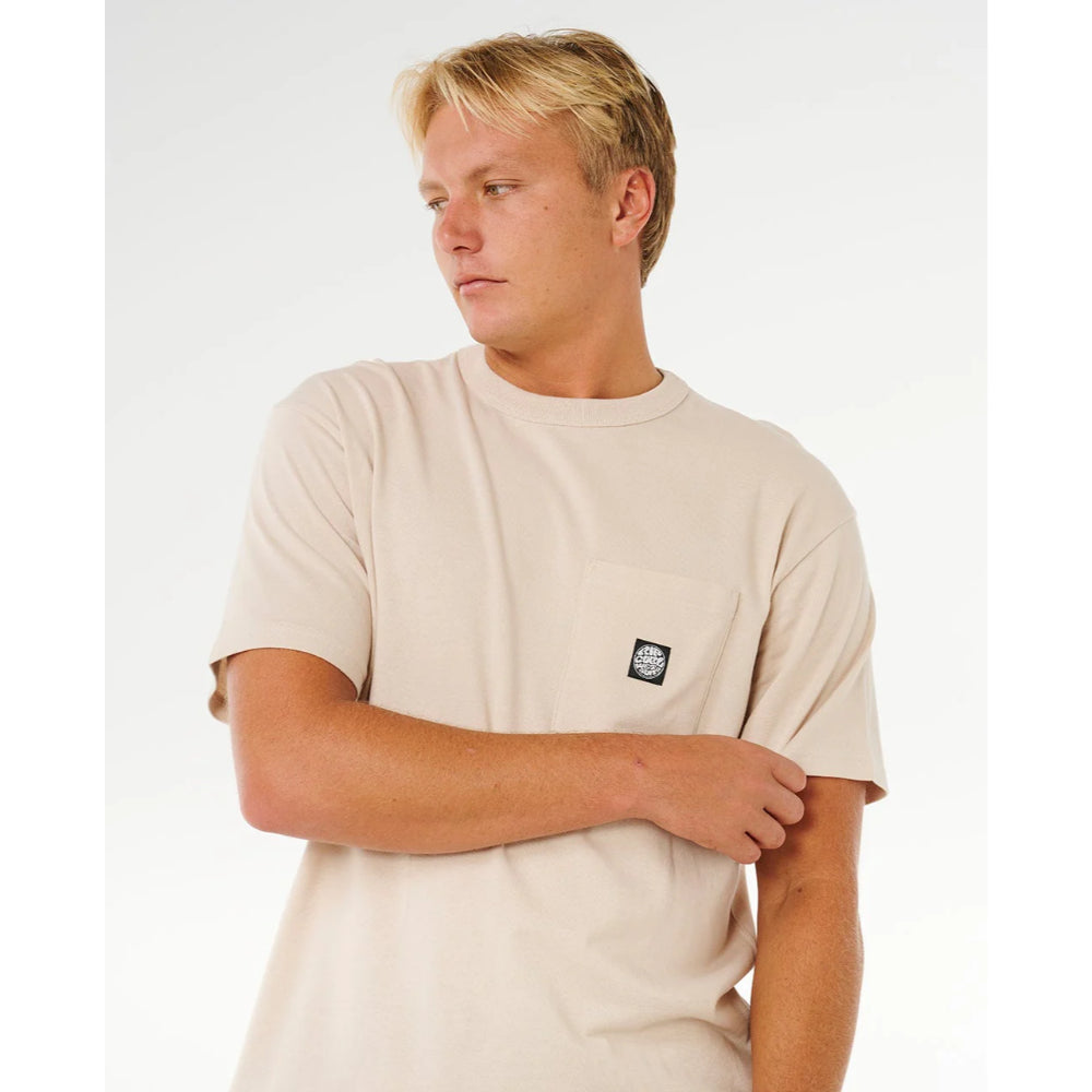 RIP CURL PREMIUM SURF WETTIE LOOSE TEE VINTAGE WHITE