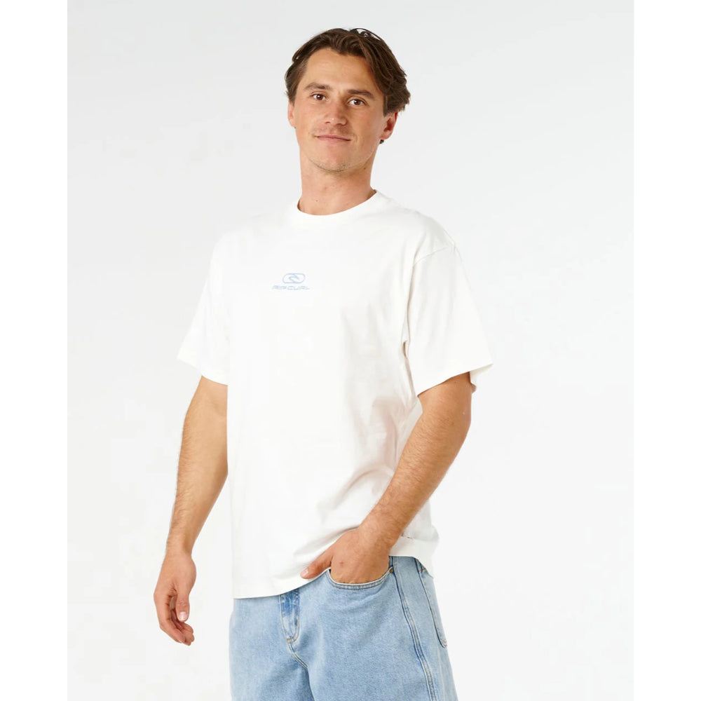 RIP CURL PILL ICON LOOSE TEE BONE