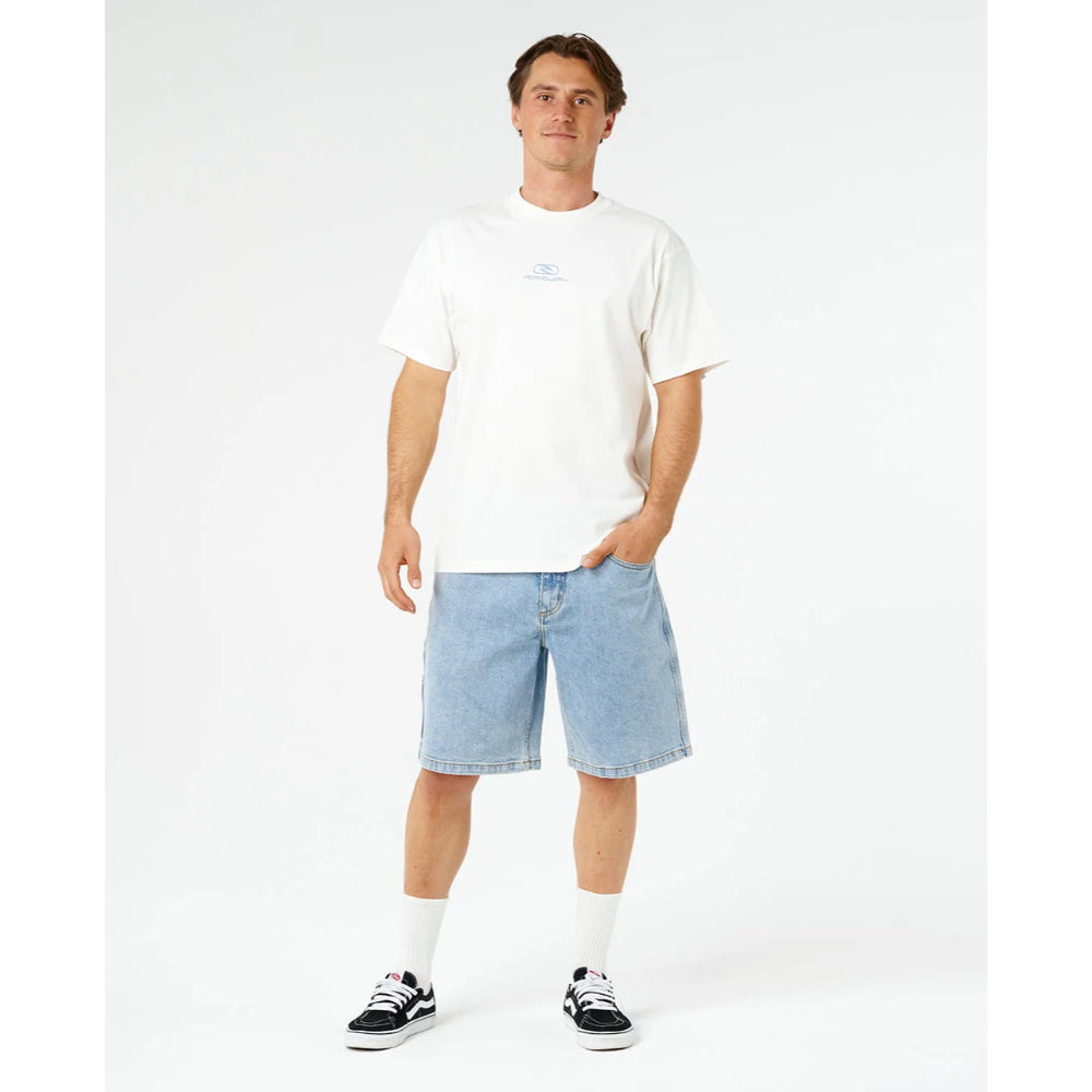 RIP CURL PILL ICON LOOSE TEE BONE