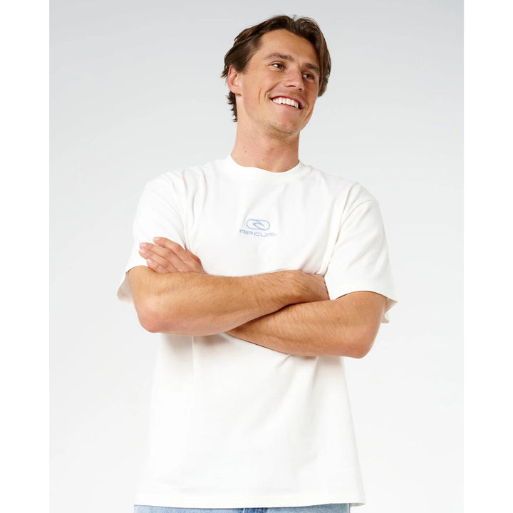 RIP CURL PILL ICON LOOSE TEE BONE