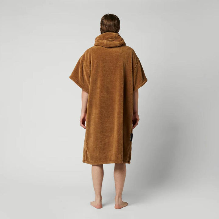 MYSTIC TEDDY PONCHO SLATE BROWN