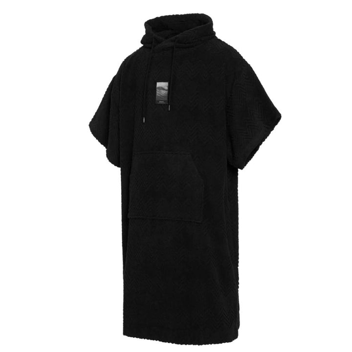 MYSTIC JACQUARD PONCHO BLACK