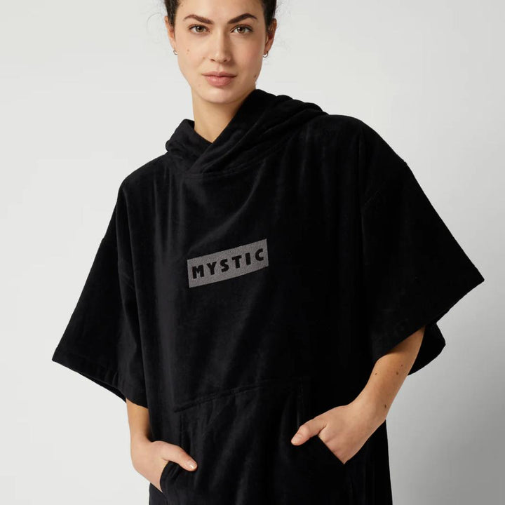 MYSTIC COTTON DELUXE PONCHO BLACK