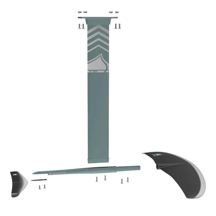 LIQUID FORCE POD 4'9 WITH HORIZON SURF 120 FOIL SET