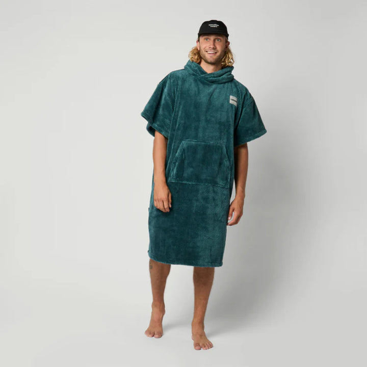 MYSTIC TEDDY PONCHO TEAL