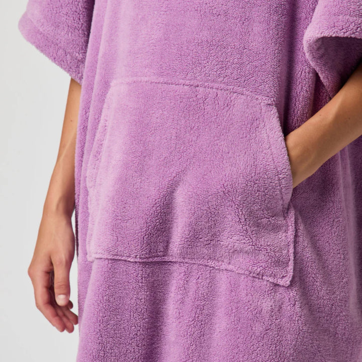 MYSTIC TEDDY PONCHO PINK/PURPLE