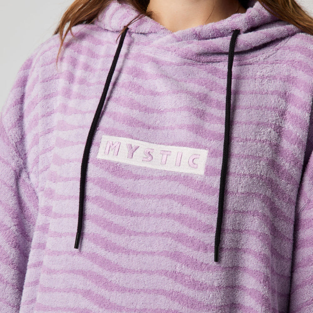 MYSTIC JACQUARD PONCHO PINK/PURPLE