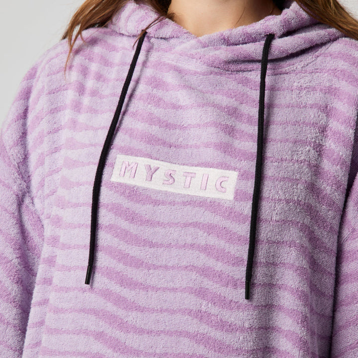 MYSTIC JACQUARD PONCHO PINK/PURPLE