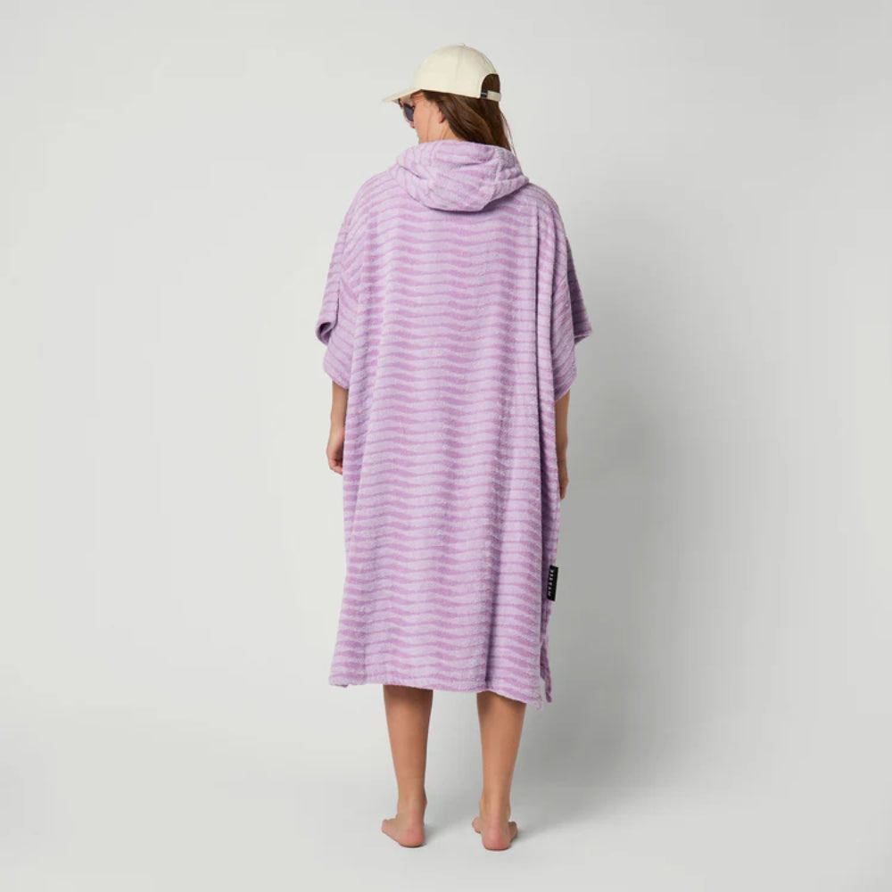 MYSTIC JACQUARD PONCHO PINK/PURPLE