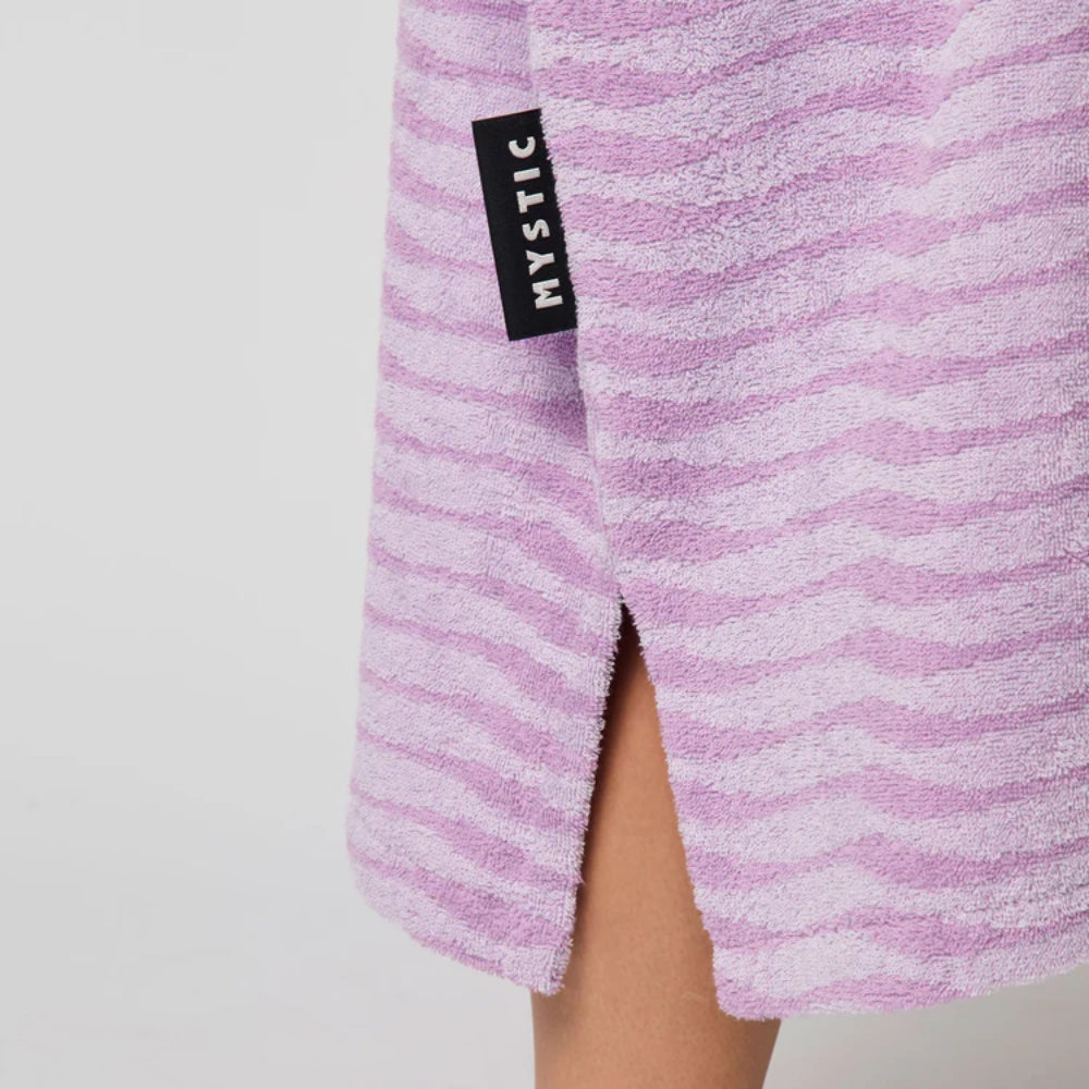 MYSTIC JACQUARD PONCHO PINK/PURPLE