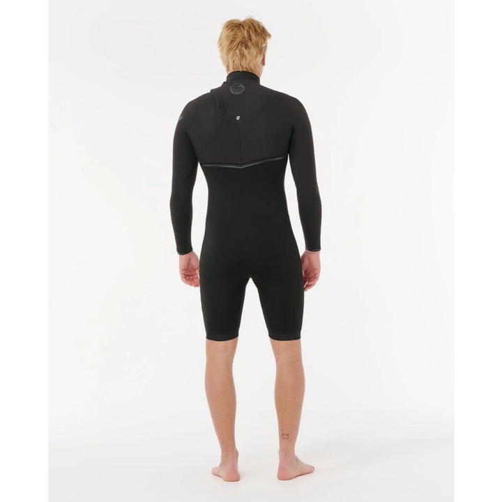 RIP CURL E-BOMB LONG SLEEVE 2MM ZIP FREE BLACK