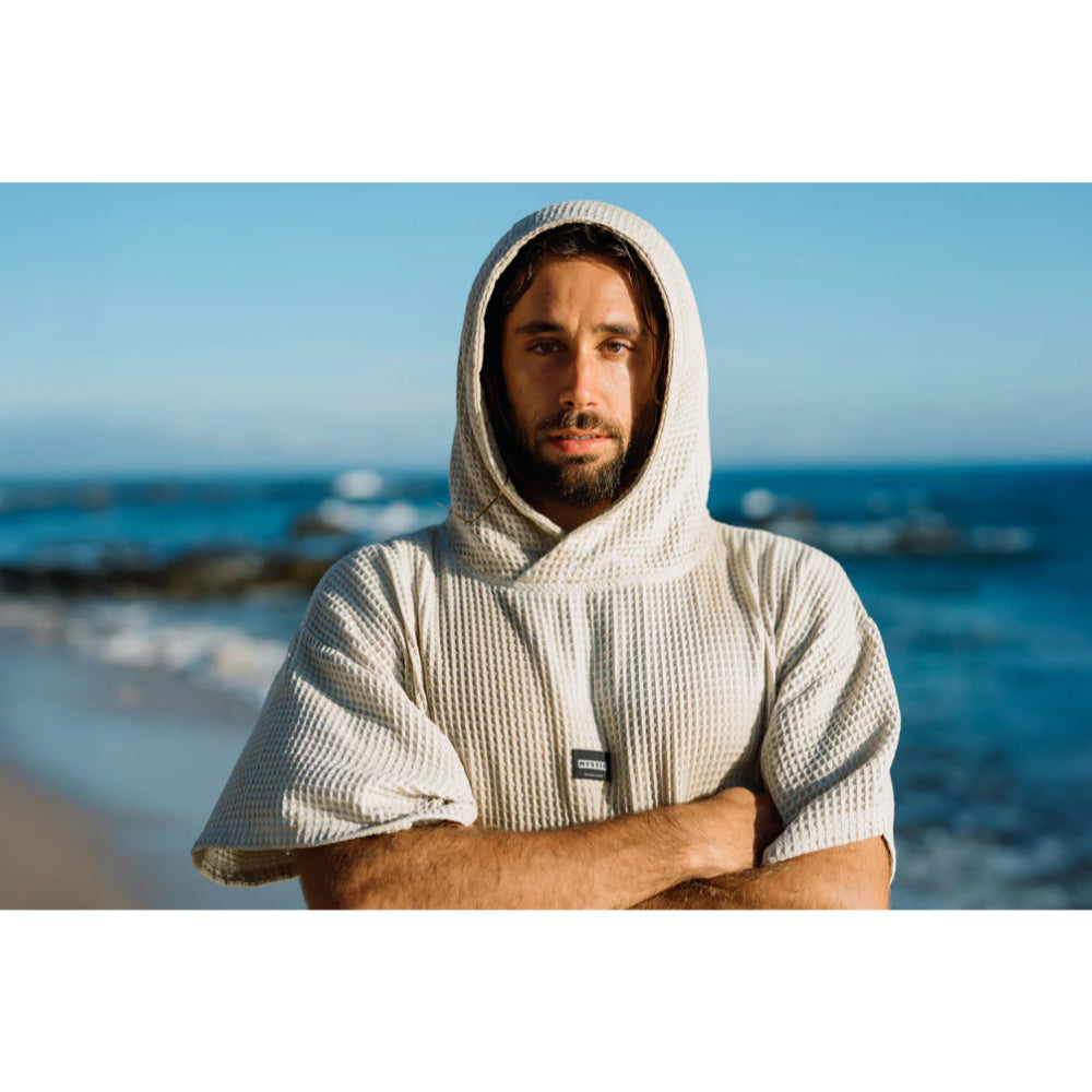 MYSTIC WAFFLE PONCHO SAND