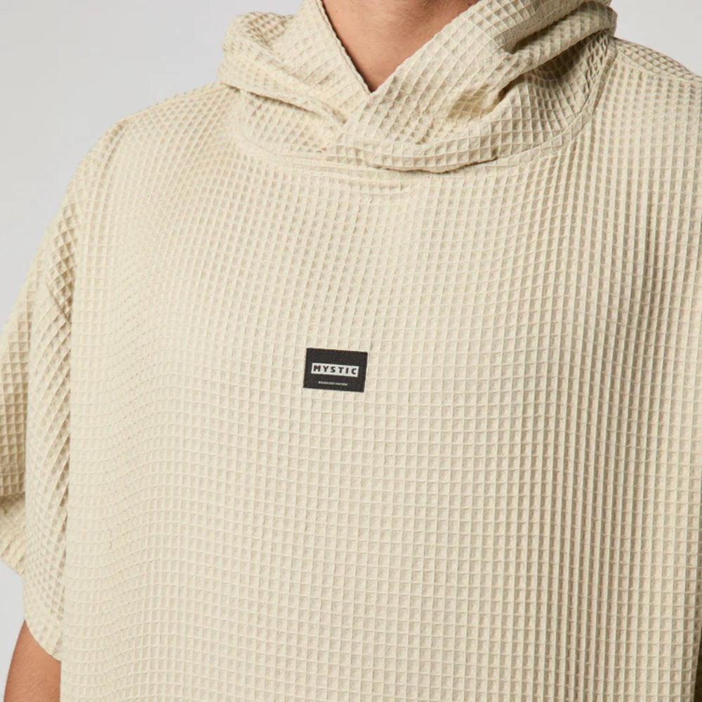 MYSTIC WAFFLE PONCHO SAND