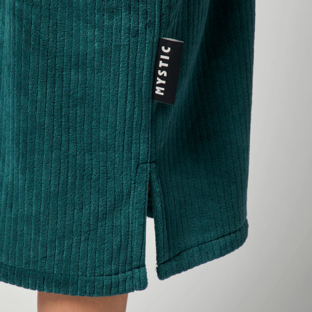 MYSTIC CORDUROY PONCHO TEAL