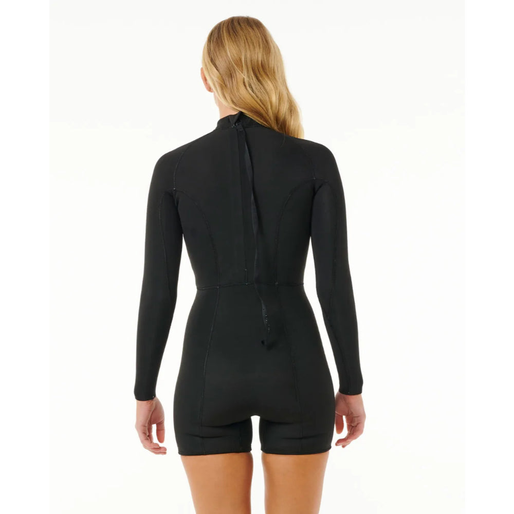 RIP CURL WMS G-BOMB 2MM BACK ZIP BLACK