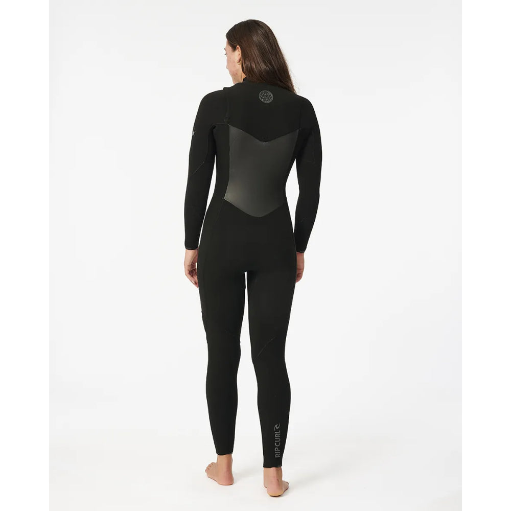 RIP CURL WMS FLASHBOMB 4/3 CHEST ZIP BLACK