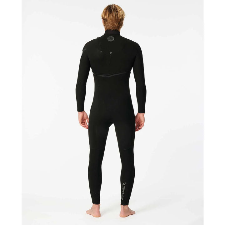 RIP CURL E7 FLASHBOMB 3/2 ZIP FREE BLACK