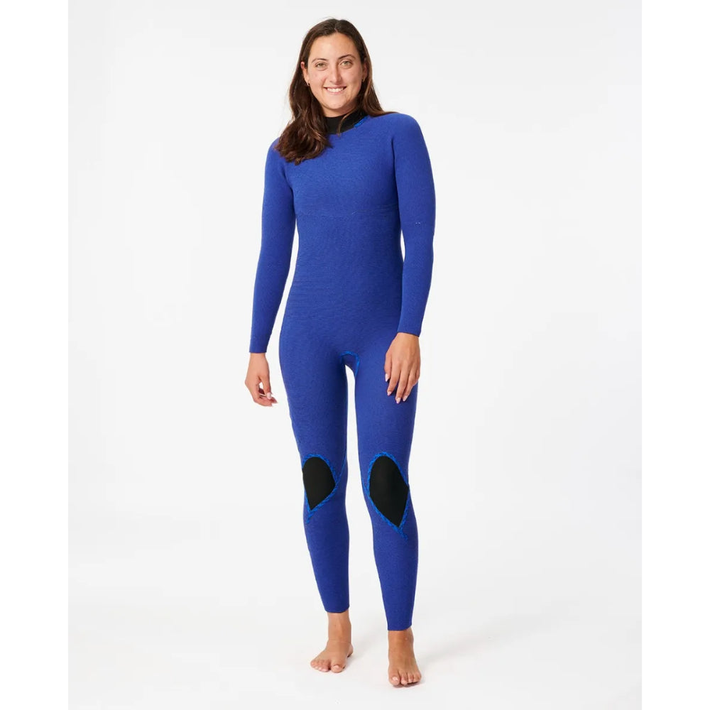 RIP CURL WMS E-BOMB 3/2 BACK ZIP BLACK