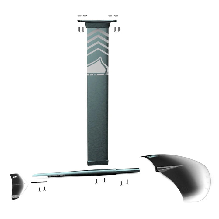 LIQUID FORCE POD 4'9 WITH HORIZON SURF 155 FOIL SET