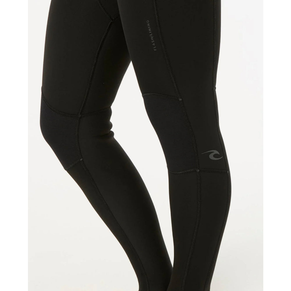 RIP CURL WMS DAWN PATROL 3/2 CHEST ZIP BLACK