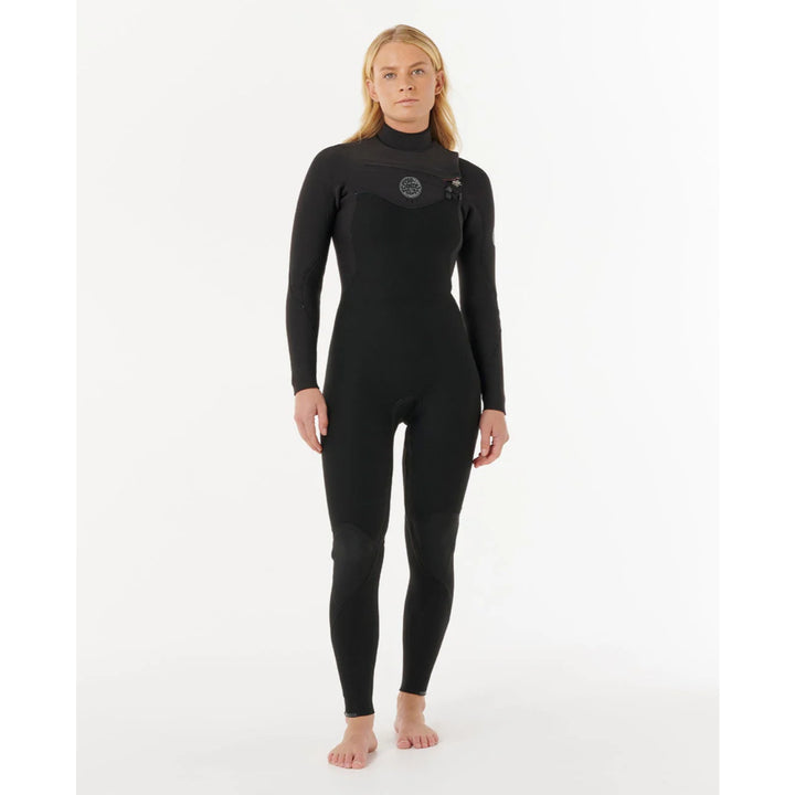RIP CURL WMS FLASHBOMB 4/3 CHEST ZIP BLACK
