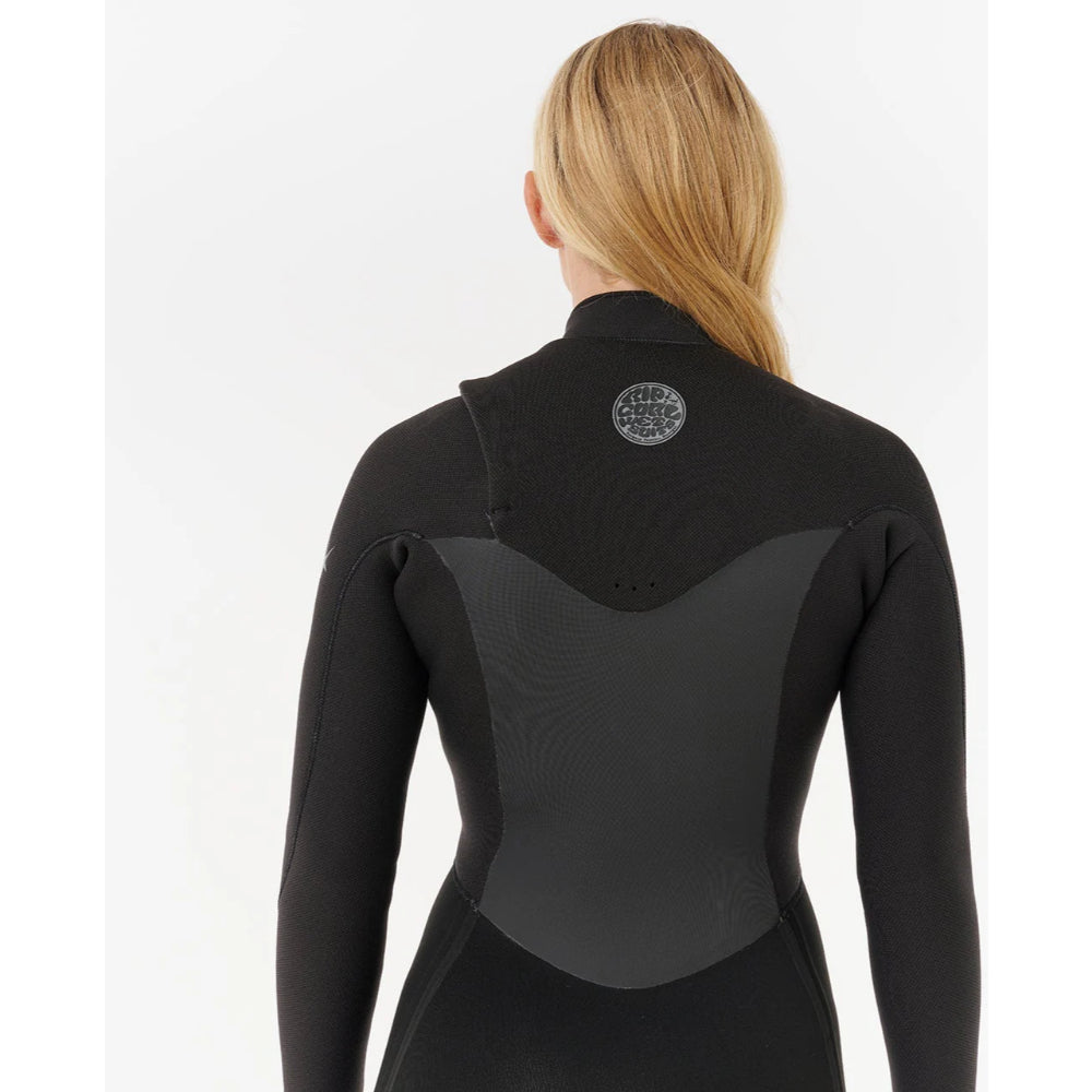 RIP CURL WMS FLASHBOMB 4/3 CHEST ZIP BLACK