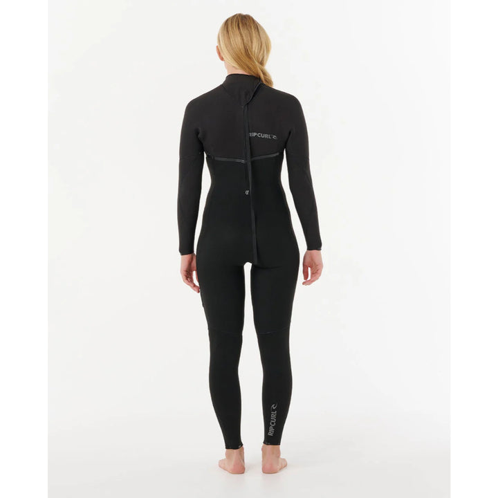 RIP CURL WMS E-BOMB 3/2 BACK ZIP BLACK