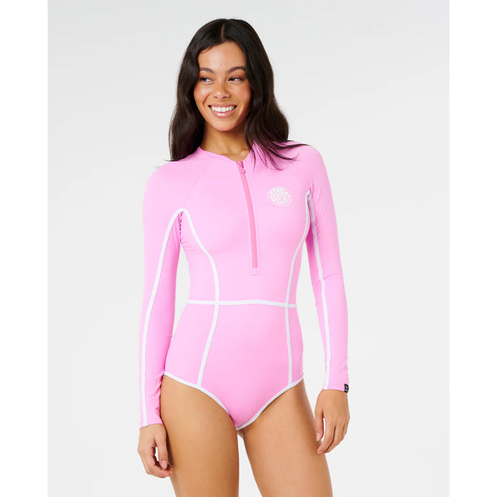 RIP CURL CLASSIC SURF LONG SLEEVE SURFSUIT FUCHSIA