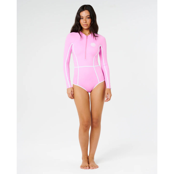 RIP CURL CLASSIC SURF LONG SLEEVE SURFSUIT FUCHSIA