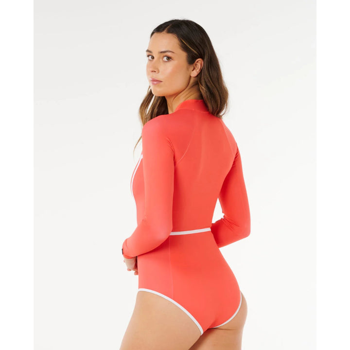 RIP CURL CLASSIC SURF LONG SLEEVE SURFSUIT RED