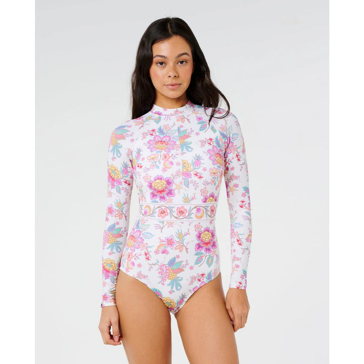 RIP CURL HALF MOON BAY UPF SURFSUIT BONE