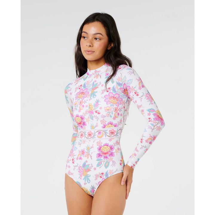 RIP CURL HALF MOON BAY UPF SURFSUIT BONE