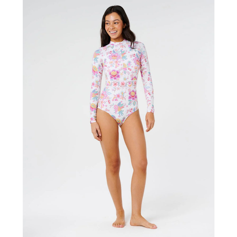 RIP CURL HALF MOON BAY UPF SURFSUIT BONE