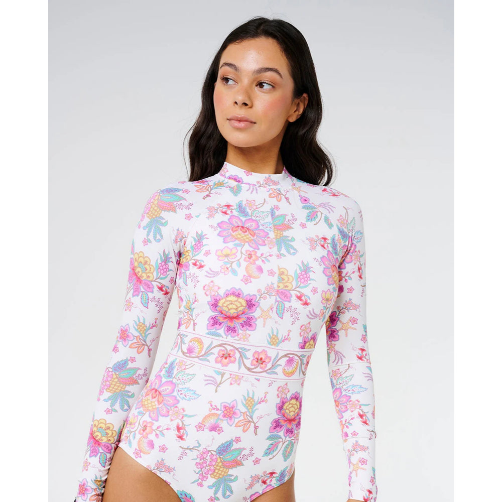 RIP CURL HALF MOON BAY UPF SURFSUIT BONE