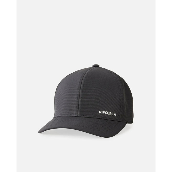 RIP CURL VAPORCOOL PHASER FLEXFIT CAP BLACK MARLE