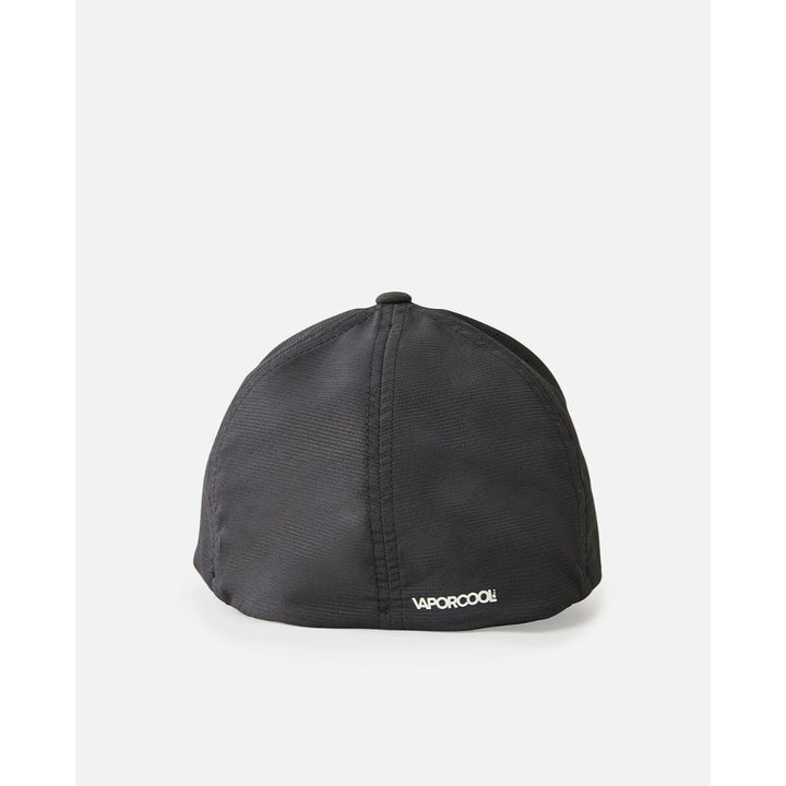 RIP CURL VAPORCOOL PHASER FLEXFIT CAP BLACK MARLE