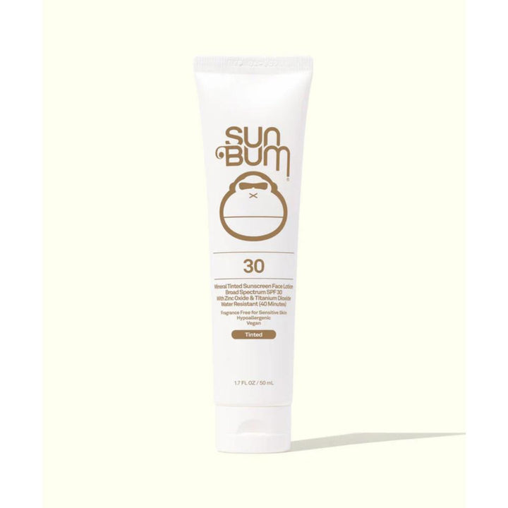 SUN BUM MINERAL SPF30 TINTED SUNSCREEN FACE LOTION