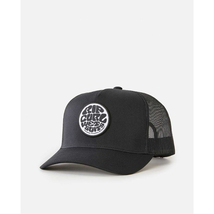 RIP CURL WETSUIT ICON TRUCKER CAP BLACK