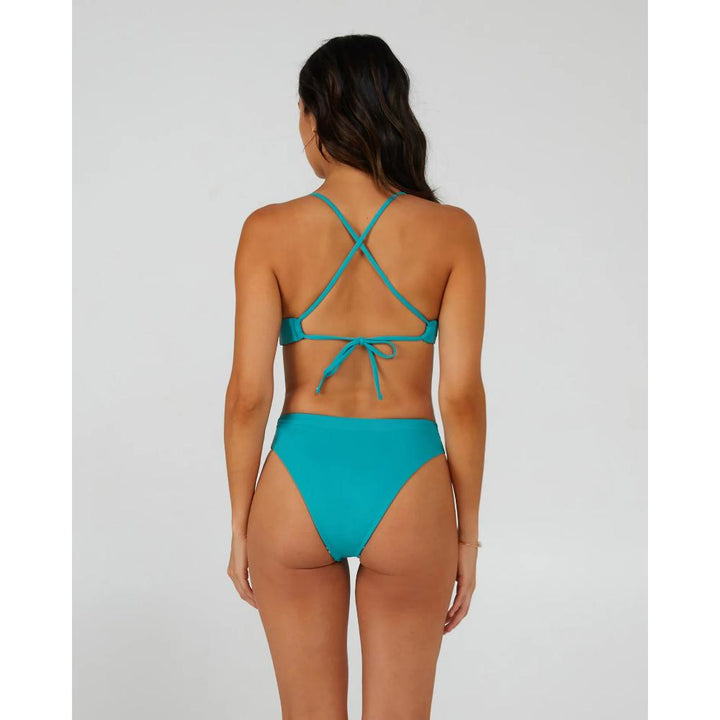 SALTY CREW TANDEM REVERSIBLE TOP SEA GREEN