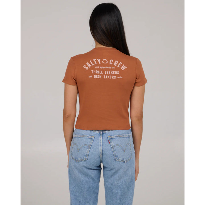 SALTY CREW NIGHT BITE BABY TEE SIERRA
