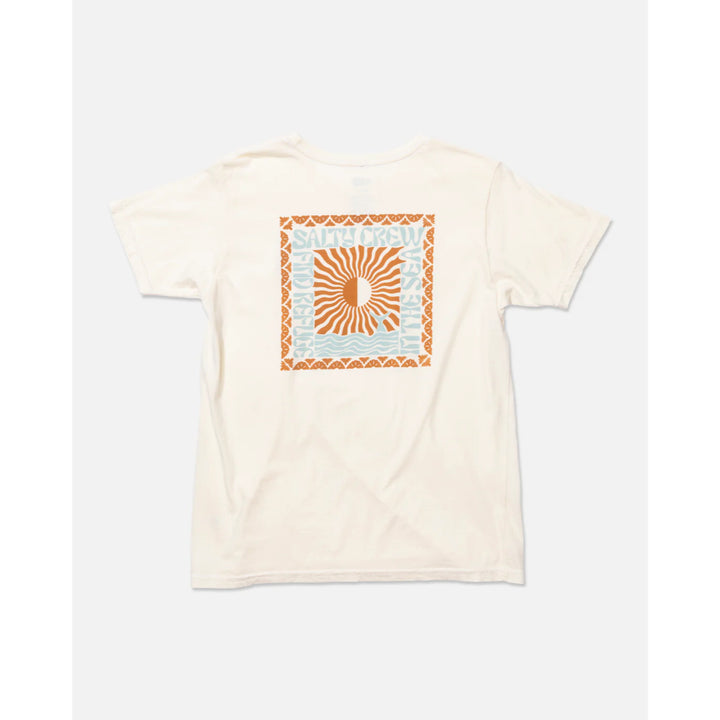 SALTY CREW OPTIC SEA BOYFRIEND TEE OFF WHITE