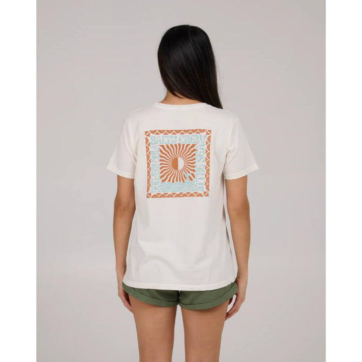 SALTY CREW OPTIC SEA BOYFRIEND TEE OFF WHITE