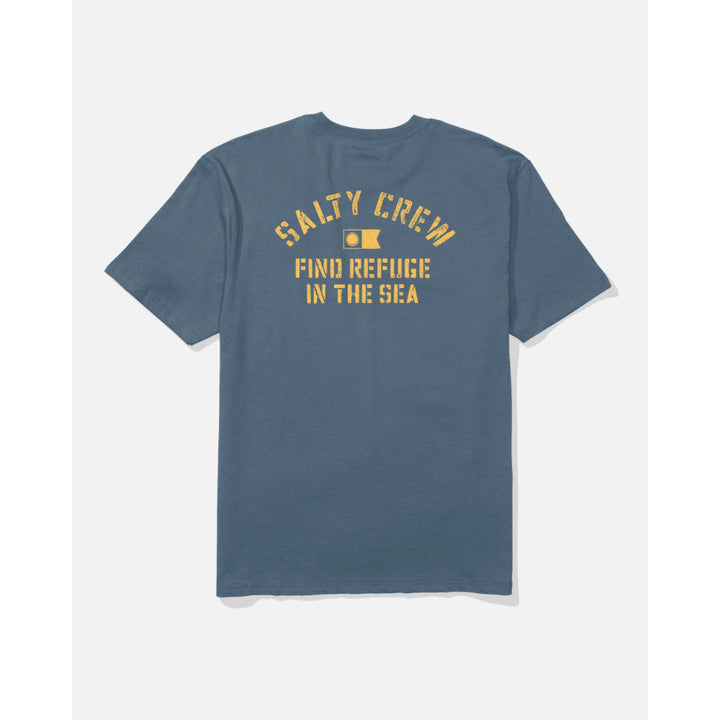 SALTY CREW EVEN KEEL CLASSIC TEE SLATE