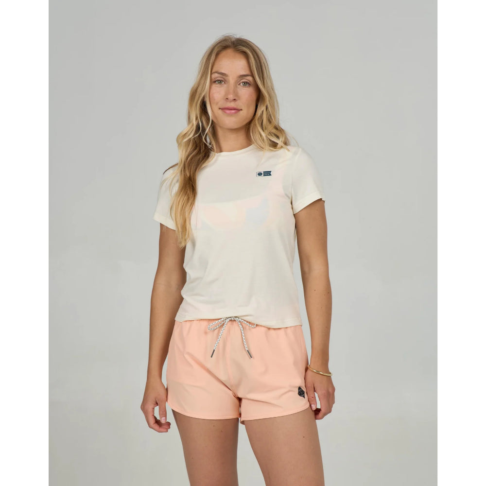 SALTY CREW ALPHA TECH TEE OFF WHITE