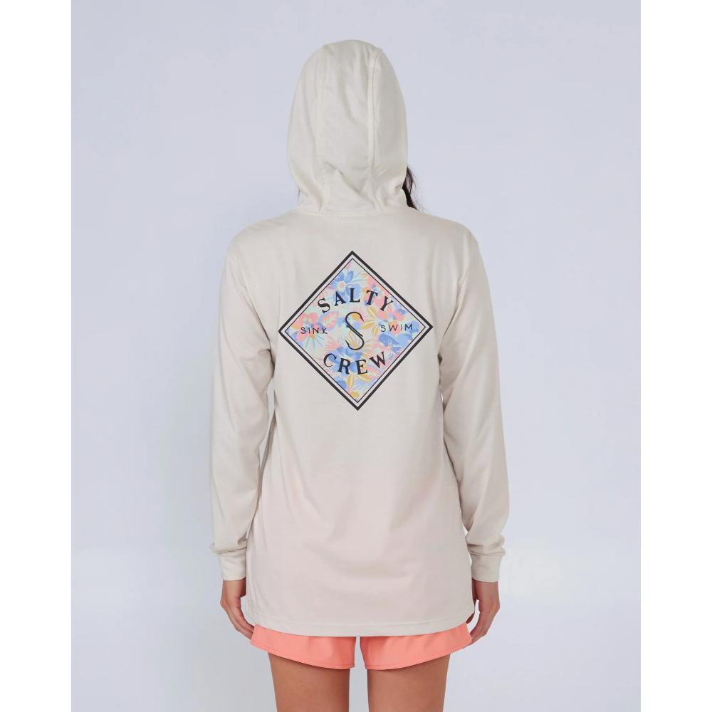 SALTY CREW TIPPET FILL HOODY OFF WHITE